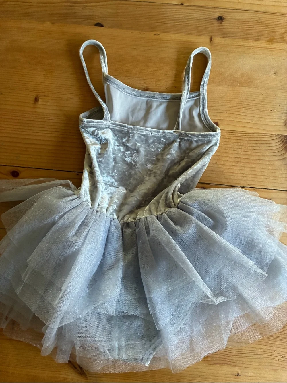 Lot of 3 dance leotards with attached tutus, size 5/6